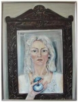 Self-portrait in the mirror